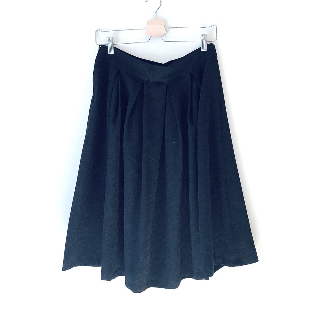 Simons Twik Black Midi Skirt